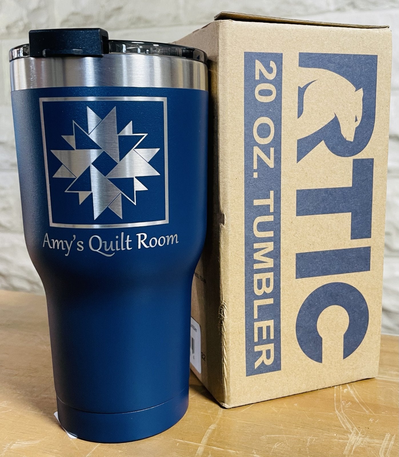 AQR RTIC 20oz Navy Tumbler