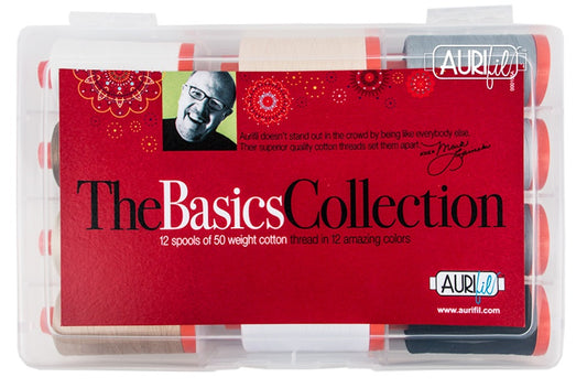 Aurifil Designer Thread Collection-The Basics Collection By Mark Lipinski