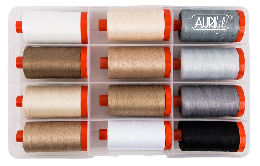 Aurifil Designer Thread Collection-The Basics Collection By Mark Lipinski