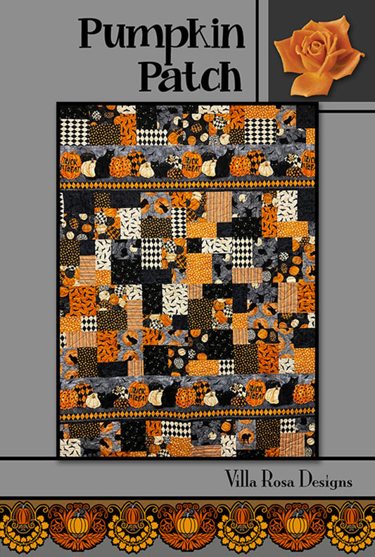 Pumpkin Patch Quilt Pattern by Villa Rosa