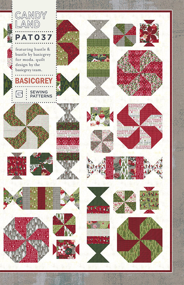 Candy Land PAT 037 Basic Grey