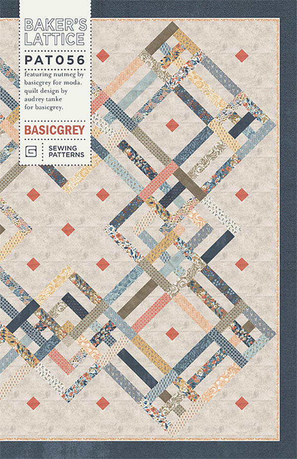 Baker's Lattice Quilt G- PAT056