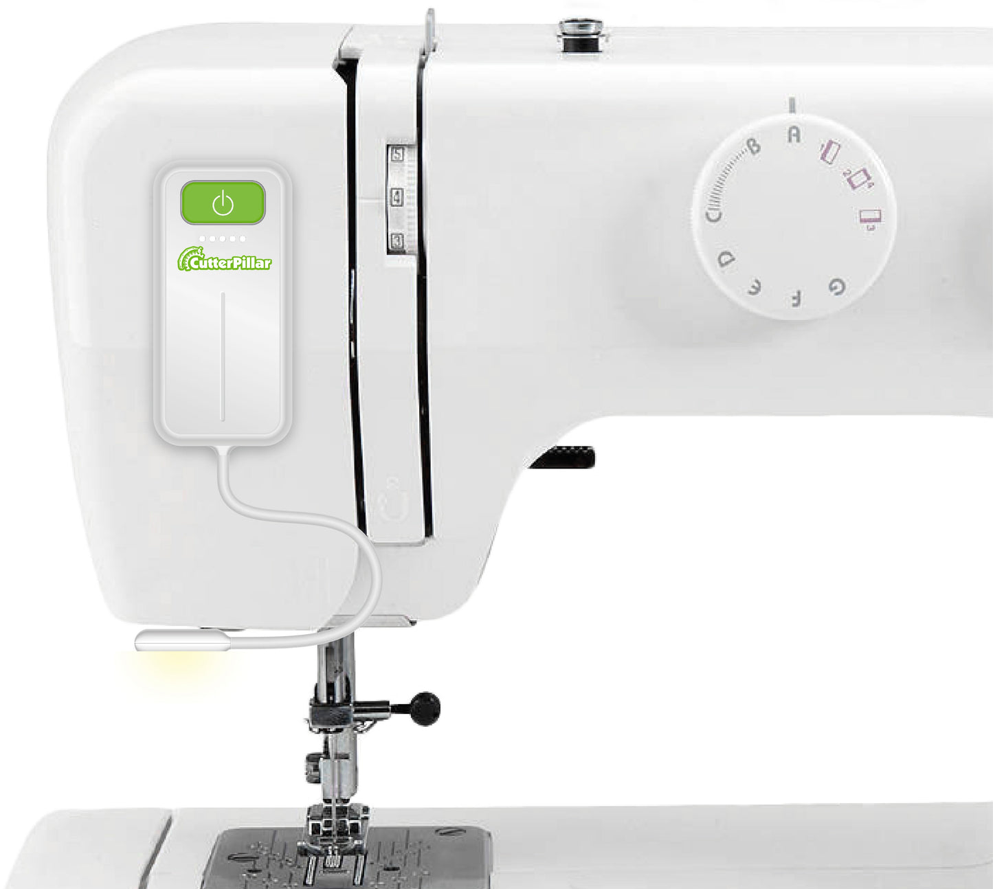 Cutterpillar Flex Sewing Machine Light-