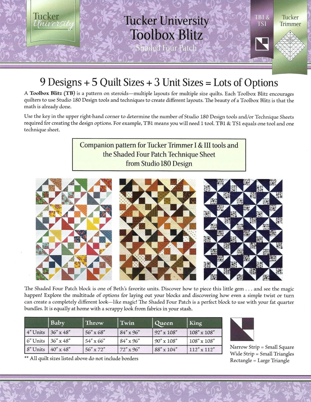 Tucker U Toolbox Blitz - Shaded Four Patch