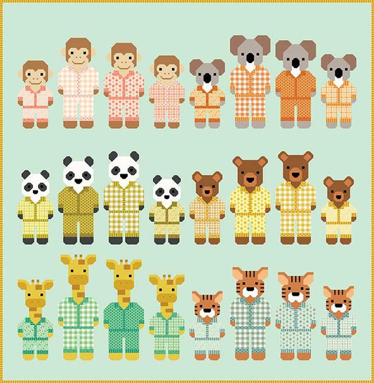 Pajama Party G EH 090 Patterns By Elizabe#1