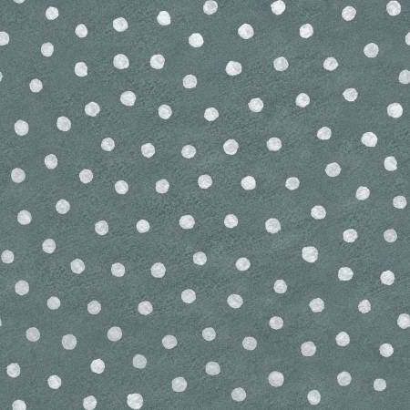 A Beautiful Day - Navy Polka Dots