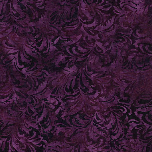 Vertical Vine-Purple Blackberry 112209490 / Island Batik