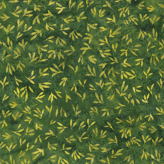 Earthly Green - 112325690 Mini Leaves-Green Grass