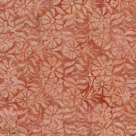 Morris Tiles - Daisy Tile-Orange Copper