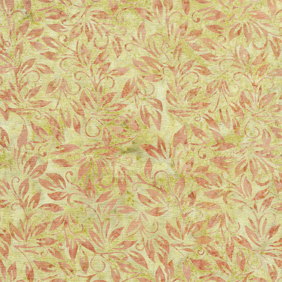 Morris Tiles - Small Leaf-Green Celery