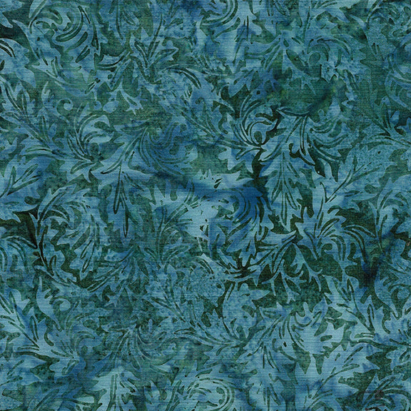 Morris Tiles - Acanthus-Teal