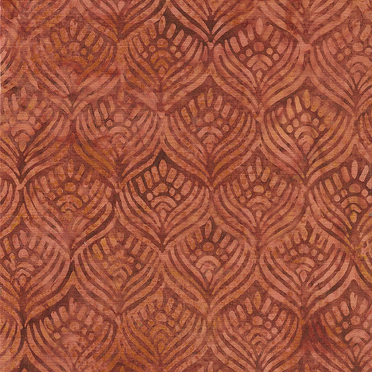Morris Tiles - Feather-Red Brick