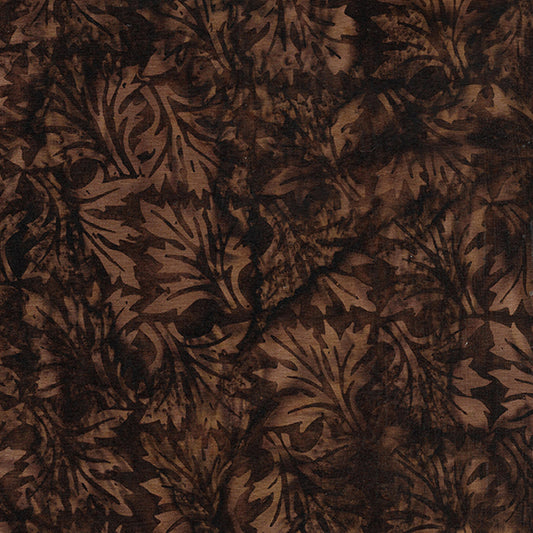 Morris Tiles - Square Leaves-Brown Bronze