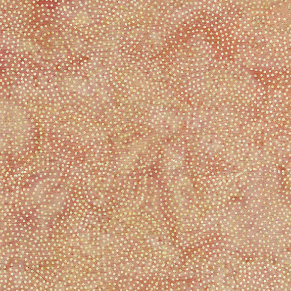Morris Tiles - Paisley Dot-Orange Cantaloupe