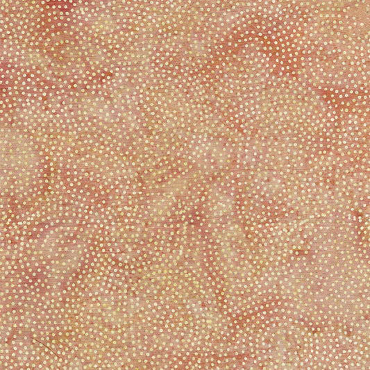 Morris Tiles - Paisley Dot-Orange Cantaloupe