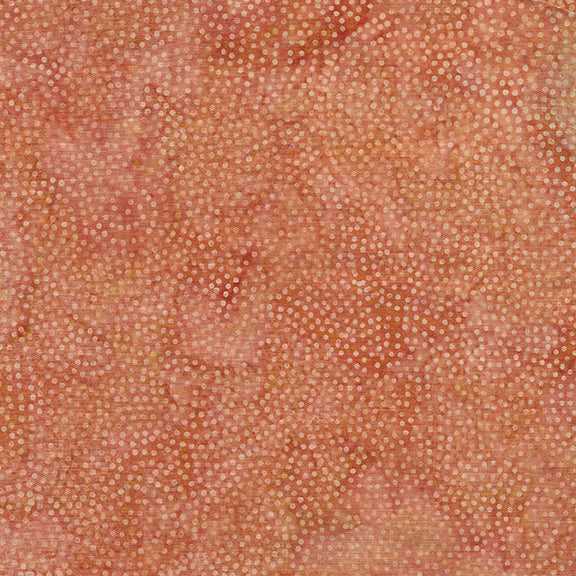 Morris Tiles - Paisley Dot-Orange Copper