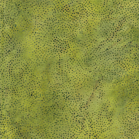 Earthly Greens - 112355645 Paisley Dot-Green Ivy