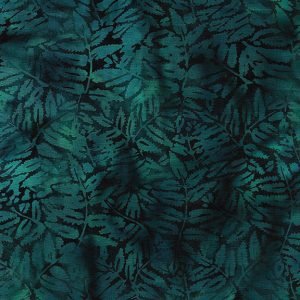 Island Zest - Fern Blue Navy