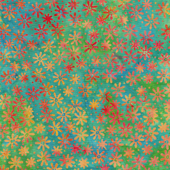 Daisy May - Mini Daisy-Multi Blue Green Marbles