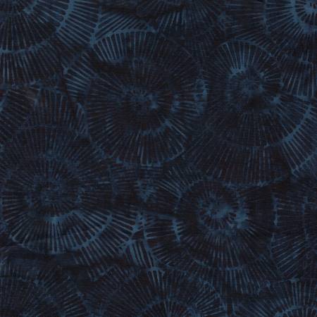 Geode Glow - Fossils Spiral-Blue Midnight Blue Geode Glow