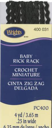 Rick Rack - Baby  Black