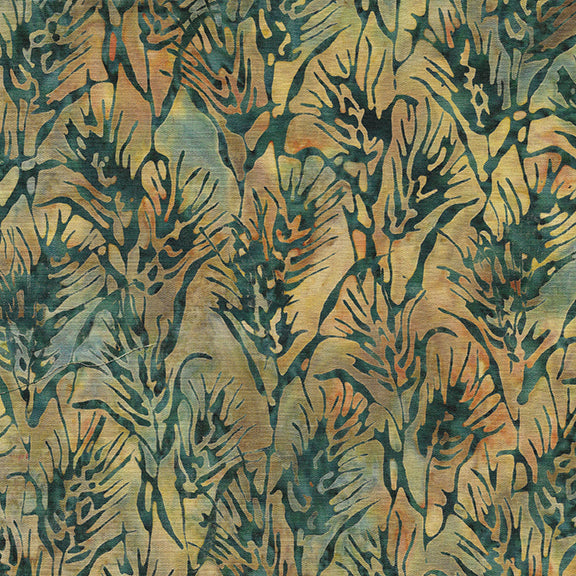 Island Batik Wheat - Leaf Napa Valley