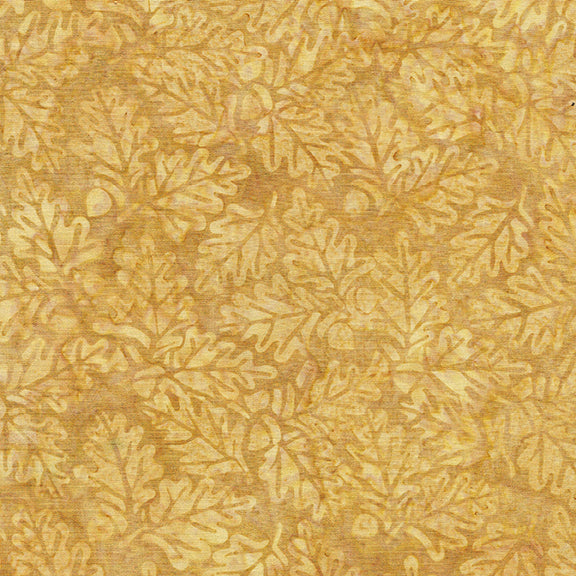 Island Batik Acorn - Wheat - Napa Valley