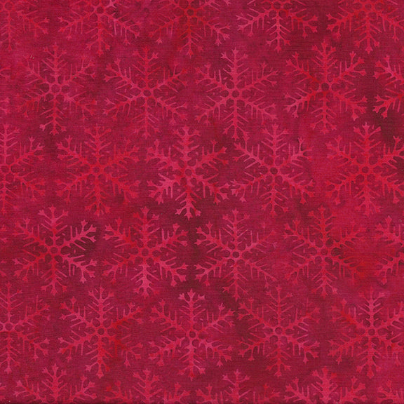 Snowflake Hexagon-Cherry 122107370 / Winter Wonders