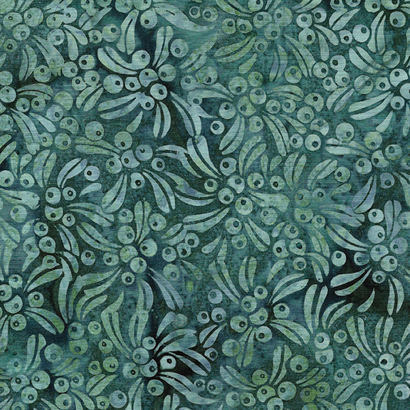 Berries-Teal Bermuda 122225975 / Island Batik