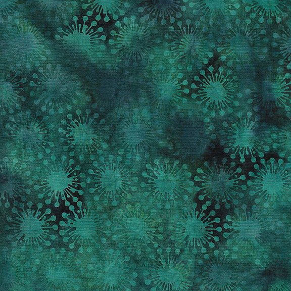 Local Motion - Circle Dots-Teal