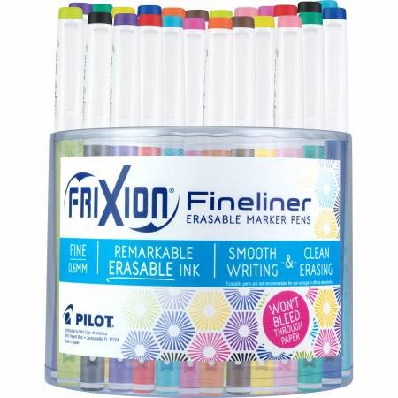 Frixion Fineliner Assorted Colors