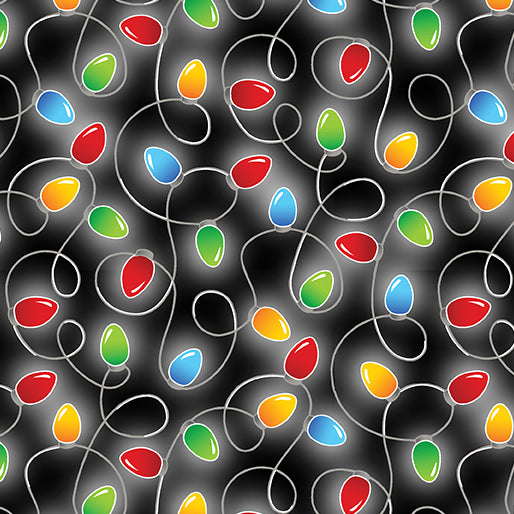 Merry Gnomeville - Holiday Lights Black
