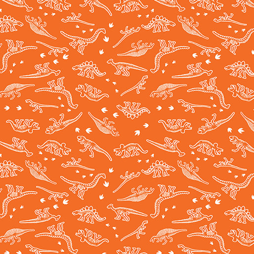 Mini Dino Skeletons Orange 12970G-39