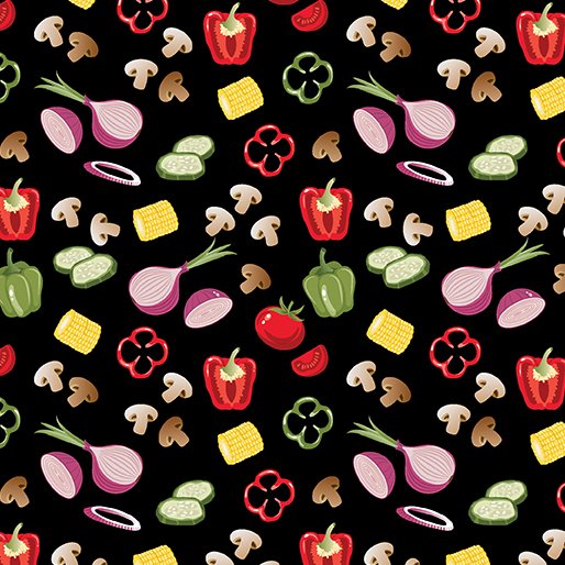 Chillin & Grillin - Veggie Medley Black