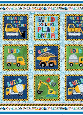 Little Builder - Building Blocks Multi Panel