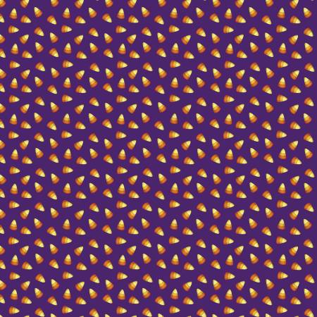 Ghostly Soiree - Sweet Candy Corn Purple