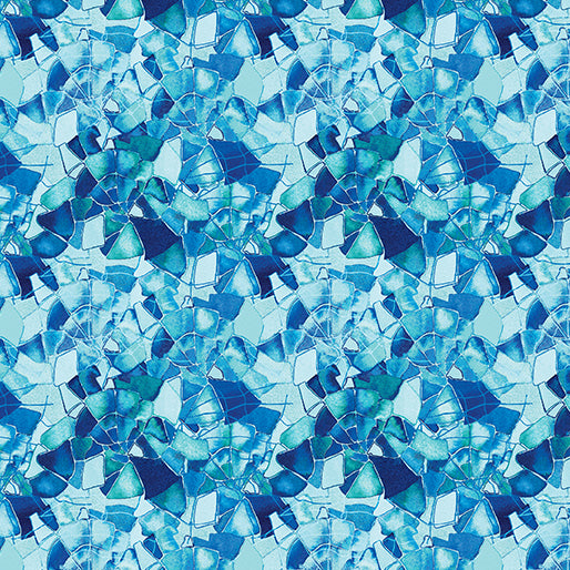 Prismatics - Crushed Glass Turquoise