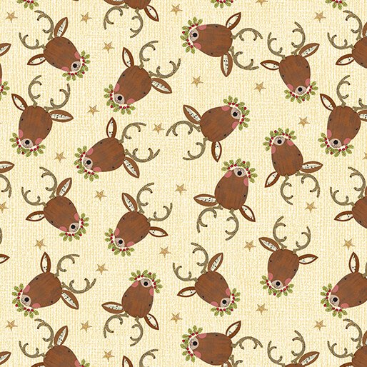 White Christmas - Reindeer Portrait Cream