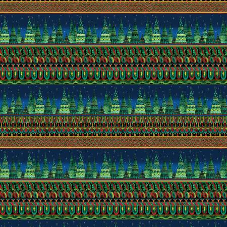 Christmas Spirit - Multi Christmas Spirit Stripe