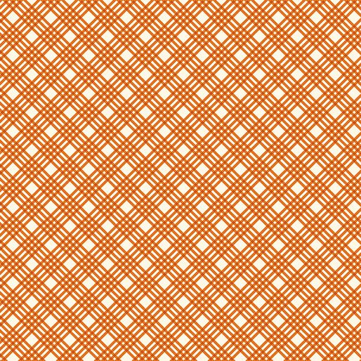 Hello Pumpkin - Crisp Plaid Orange