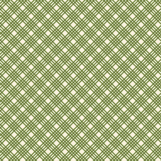 Hello Pumpkin - Crisp Plaid Green