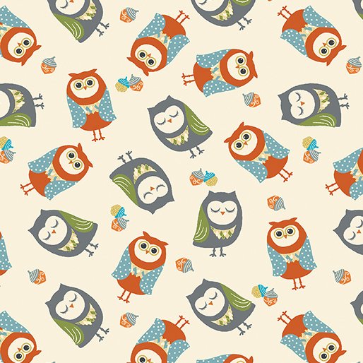 Hello Pumpkin - Owl Family Cream