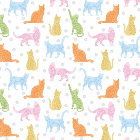 Color It Sunshine - Kitty Sunshine White/Multi