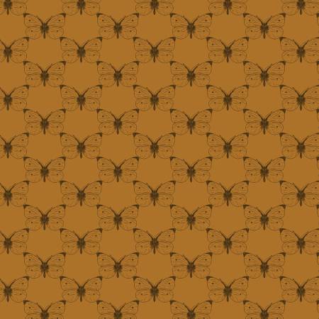 Bee Haven - Etched Cabbage Butterfly Caramel