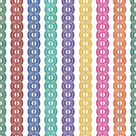 Newer Worlds - Dot Stripe White/Multi