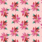 Magical Season - Painterly Poinsettia Light Pink