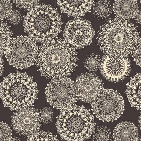 Winter Haven - Dancing Doilies Charcoal