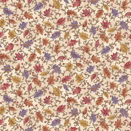 Autumn Breeze - Dancing Leaves Cream