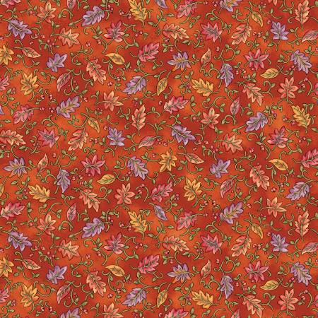 Autumn Breeze - Dancing Leaves Pumpkin