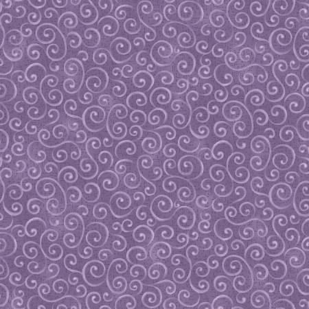 Autumn Breeze - Swirling Winds Purple